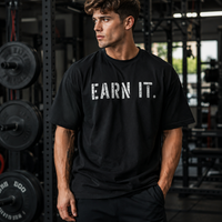 Earn It. - Two Words, All Attitude Graphic Tee
