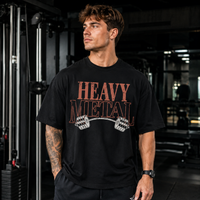 Heavy Metal - Barbell Graphic With Quiet Gym Attitude