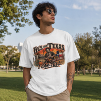 He's From Texas, I Can Tell - LT Graphic Tee