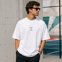 You vs You - Quiet Chest Mark on Oversized Black