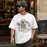 But Did You Die - Skeleton Gym Humor Graphic Tee