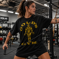 Gold on Black - The GG Logo Graphic Tee