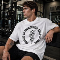Preworkout and Pop Punk - A Checkered Bolt Study in Attitude
