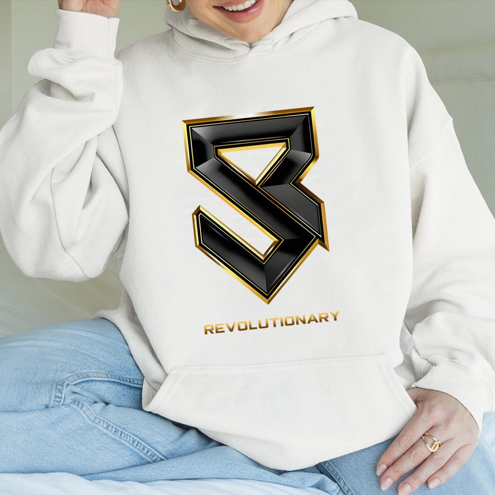 Wrestling Graphic Hoodie | Revolutionary Gold Black Logo Design | Premium Cotton Blend | Gift for Pro Wrestling Fans Unisex P