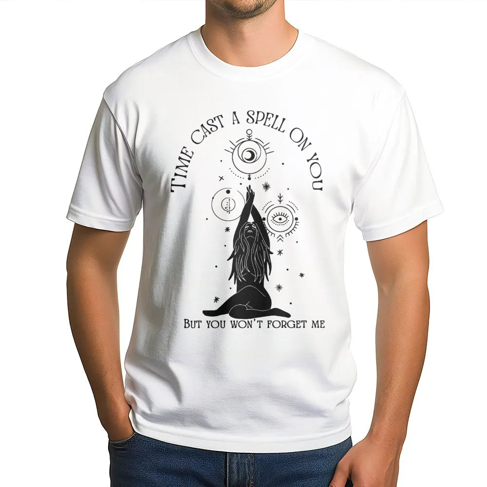 Silver Springs Graphic T-Shirt | Celestial Witchy Yoga Moon Design | Premium Cotton Retro Music Tee | Stevie Nicks Fan Gift I