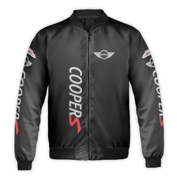 Racing Bomber Jacket | British Performance Car Inspired Logo | Nylon Shell & Quilted Lining | Gift for Automotive Enthusiasts