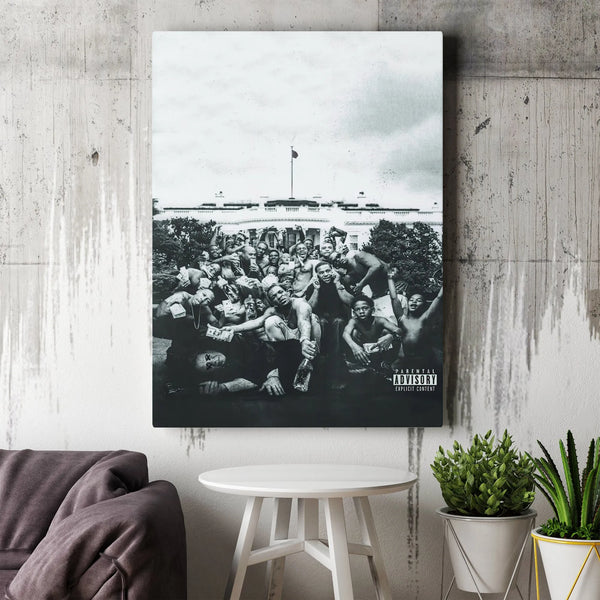 Kendrick Lamar To Pimp A Butterfly Canvas Print | Iconic Hip Hop Album Art | Premium Gallery Wrapped Wall Decor | Music Fan G