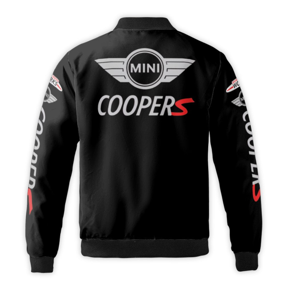 Racing Bomber Jacket | British Performance Car Inspired Logo | Nylon Shell & Quilted Lining | Gift for Automotive Enthusiasts