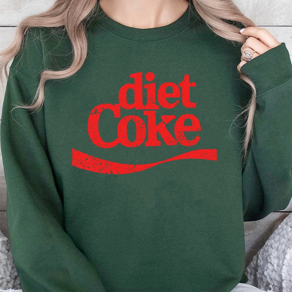 Soda Lover Sweatshirt | Vintage Aesthetic Diet Graphic | Premium Cotton Blend Crewneck | Comfortable Unisex Gift for Beverage