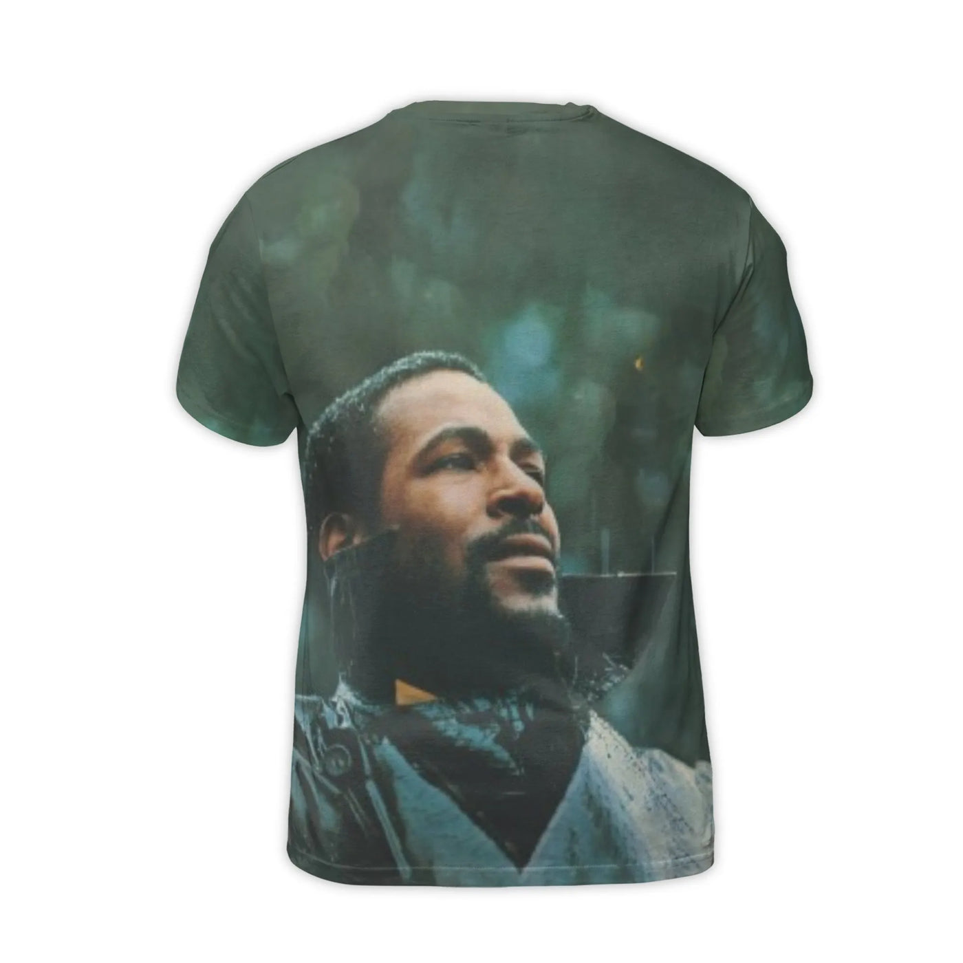 Marvin Gaye 3D Graphic T-Shirt | What's Going On Album Art Print | Premium Polyester Blend | Music Fan Gift & Retro Soul Conc