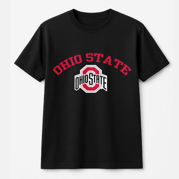 Ohio State University T-Shirt | Classic Block O Graphic Tee | 100% Cotton Premium Quality | Fan Apparel Gift for Buckeyes Alu