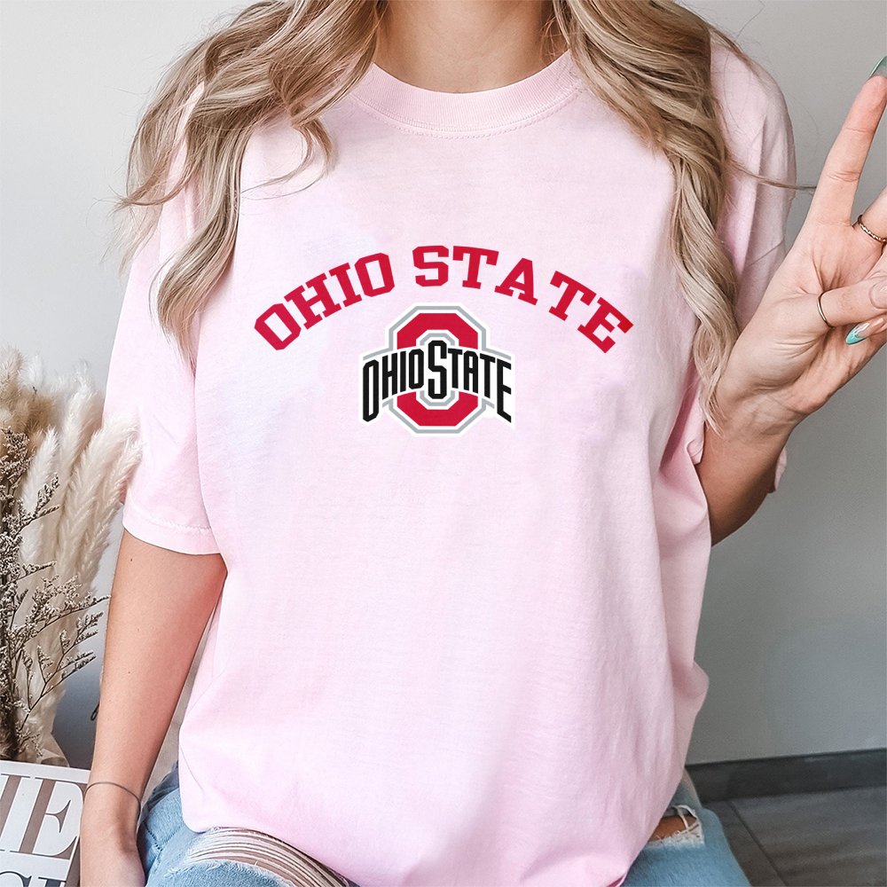 Ohio State University T-Shirt | Classic Block O Graphic Tee | 100% Cotton Premium Quality | Fan Apparel Gift for Buckeyes Alu