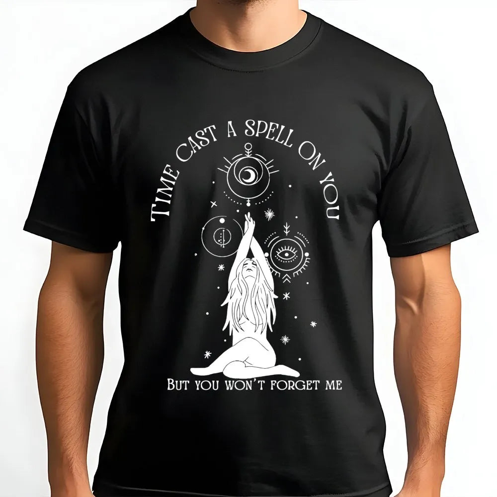 Silver Springs Graphic T-Shirt | Celestial Witchy Yoga Moon Design | Premium Cotton Retro Music Tee | Stevie Nicks Fan Gift I