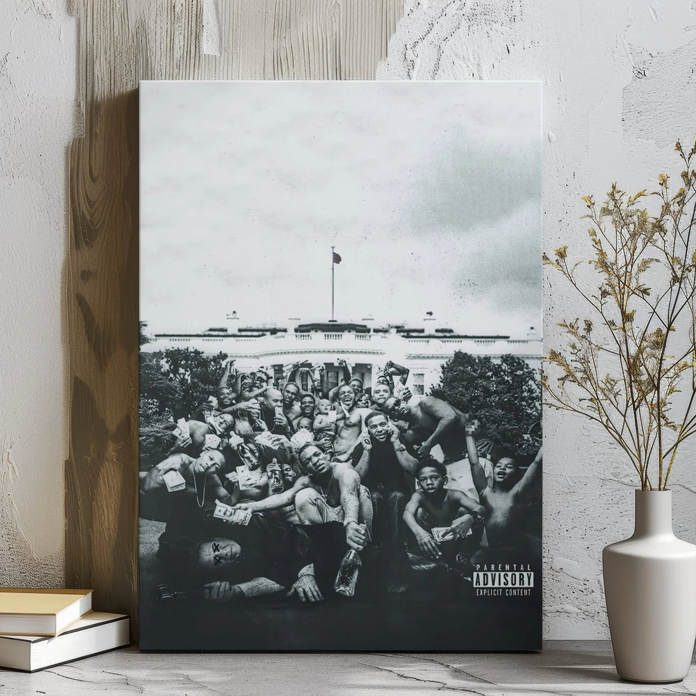 Kendrick Lamar To Pimp A Butterfly Canvas Print | Iconic Hip Hop Album Art | Premium Gallery Wrapped Wall Decor | Music Fan G