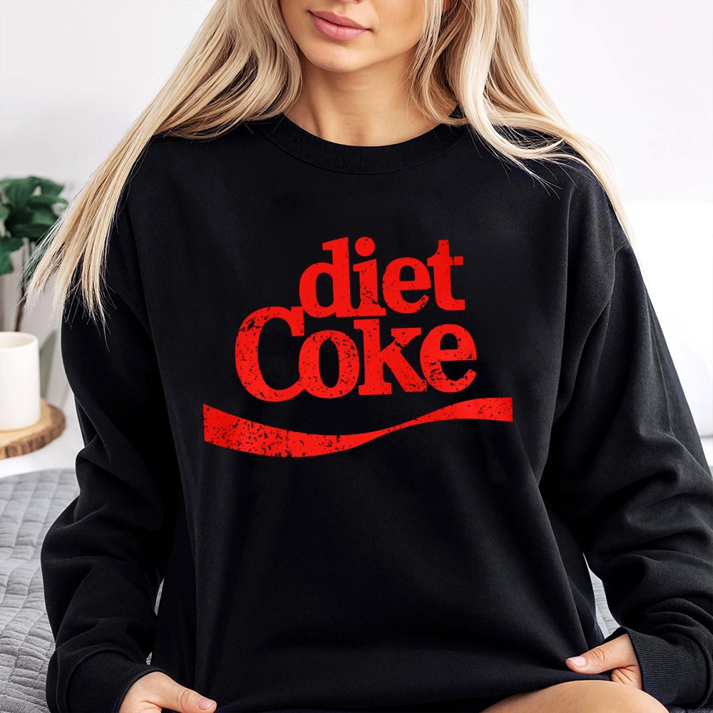 Soda Lover Sweatshirt | Vintage Aesthetic Diet Graphic | Premium Cotton Blend Crewneck | Comfortable Unisex Gift for Beverage